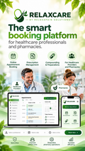 Smart Health booking Platform RelaxCare by RelaxaPain | Integration softwares